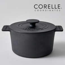 야외에서도 솥밥가능 코렐 애슐리 무쇠솥 색상 무광블랙만가능(14cm-22cm까지)